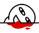 #(吐血倒地)